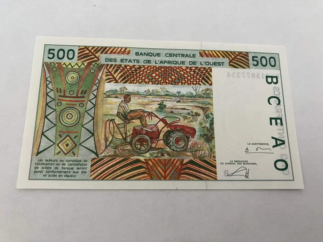 Billede 2 - 500 Francs Central African States