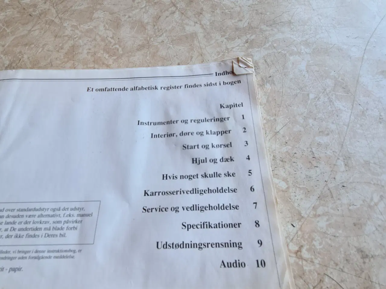 Billede 5 - Brugt instruktions bog Volvo 850
