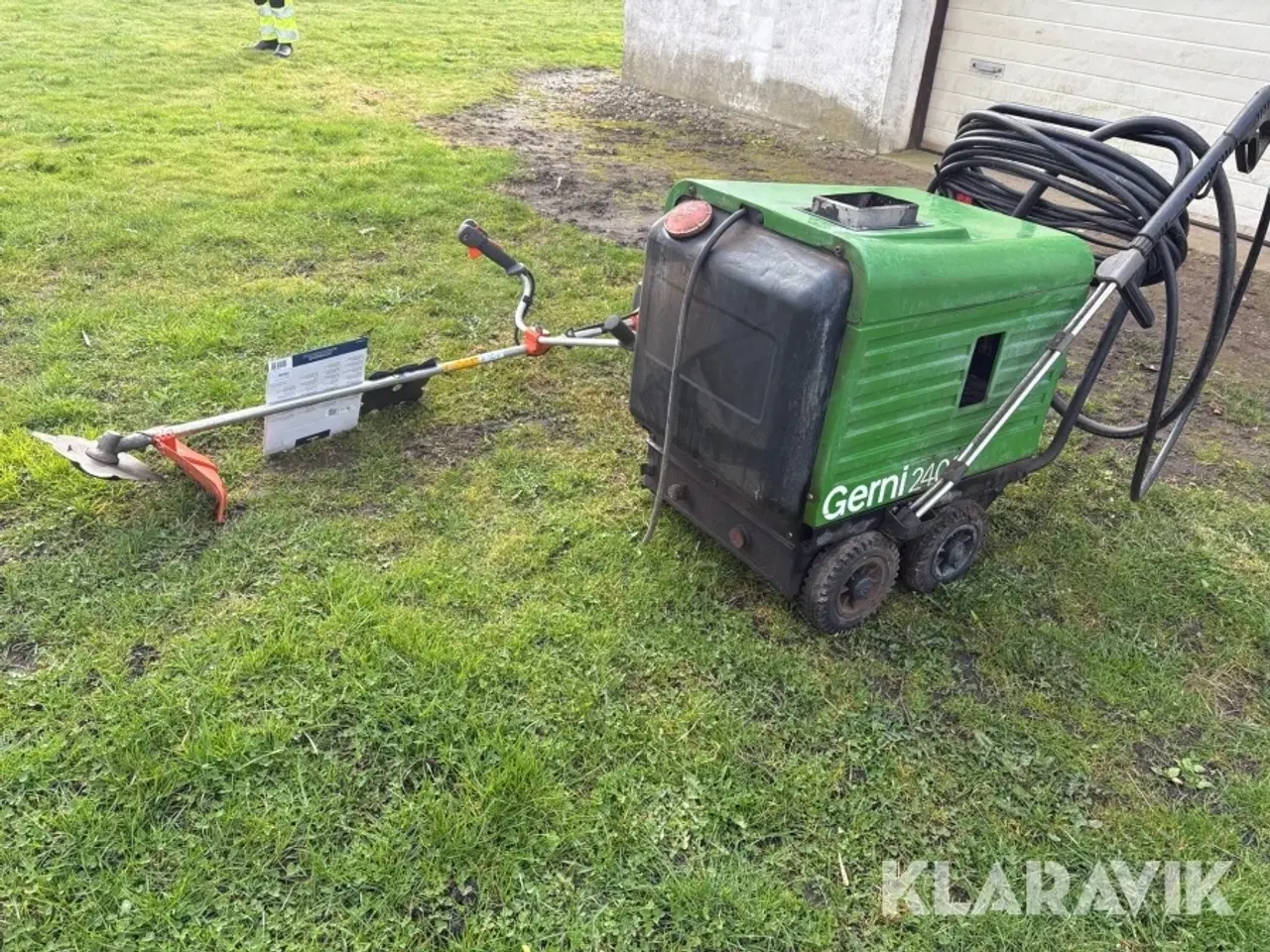 Billede 7 - Hedvandsrenser og buskryder Gerni 2400 og Husqvarna 325R