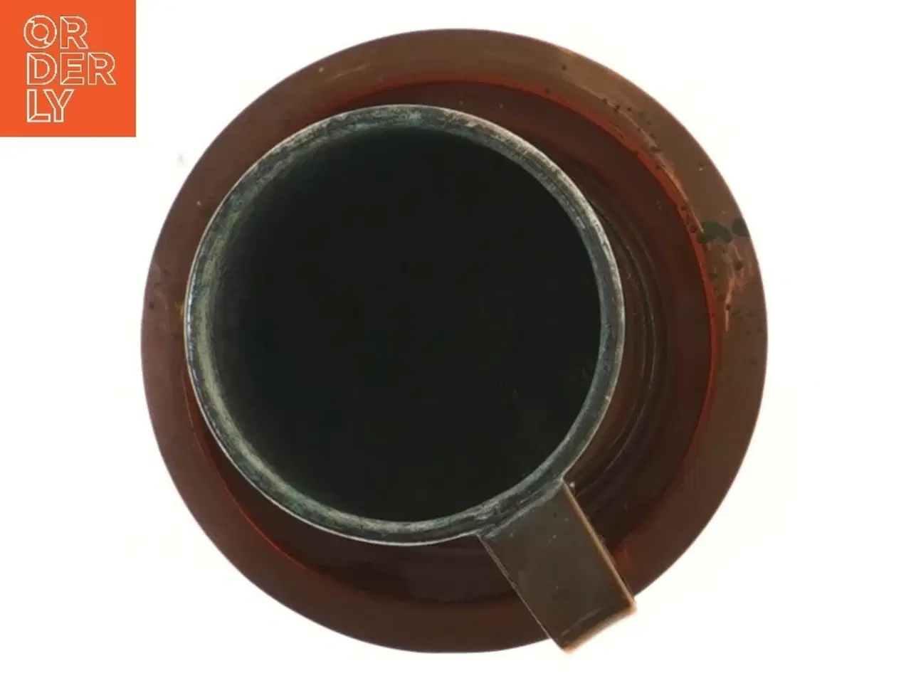 Billede 2 - Kobberkop med underkop (str. 11x8,5 og 13 cm)