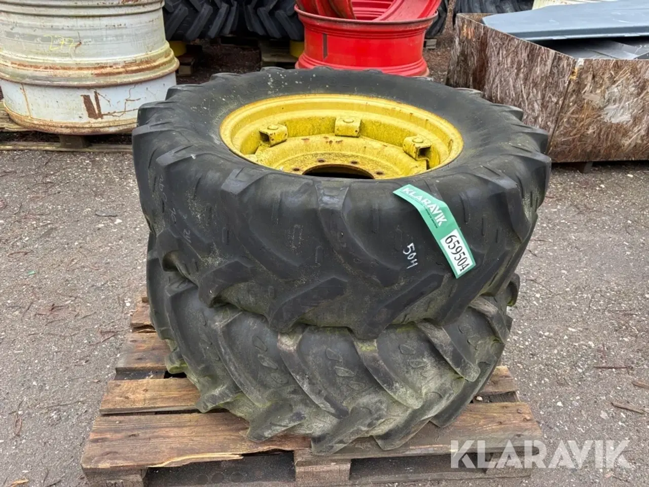 Billede 1 - Hjul Kleber Super 8 L 2 styk