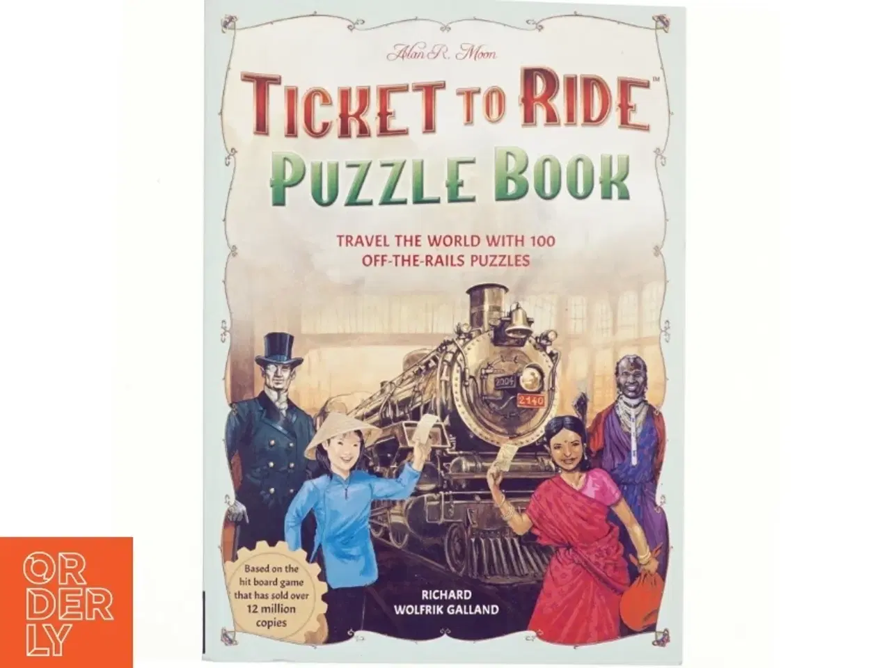 Billede 1 - Ticket to Ride Puzzle Book af Richard Wolfrik Galland, Asmodee (Bog)