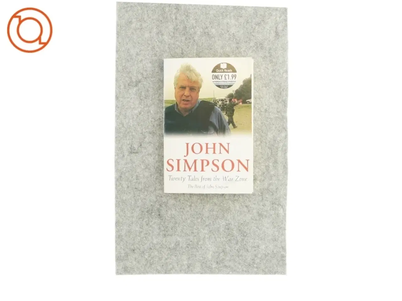 Billede 1 - Twenty tales from the war zone af john simpson (bog)