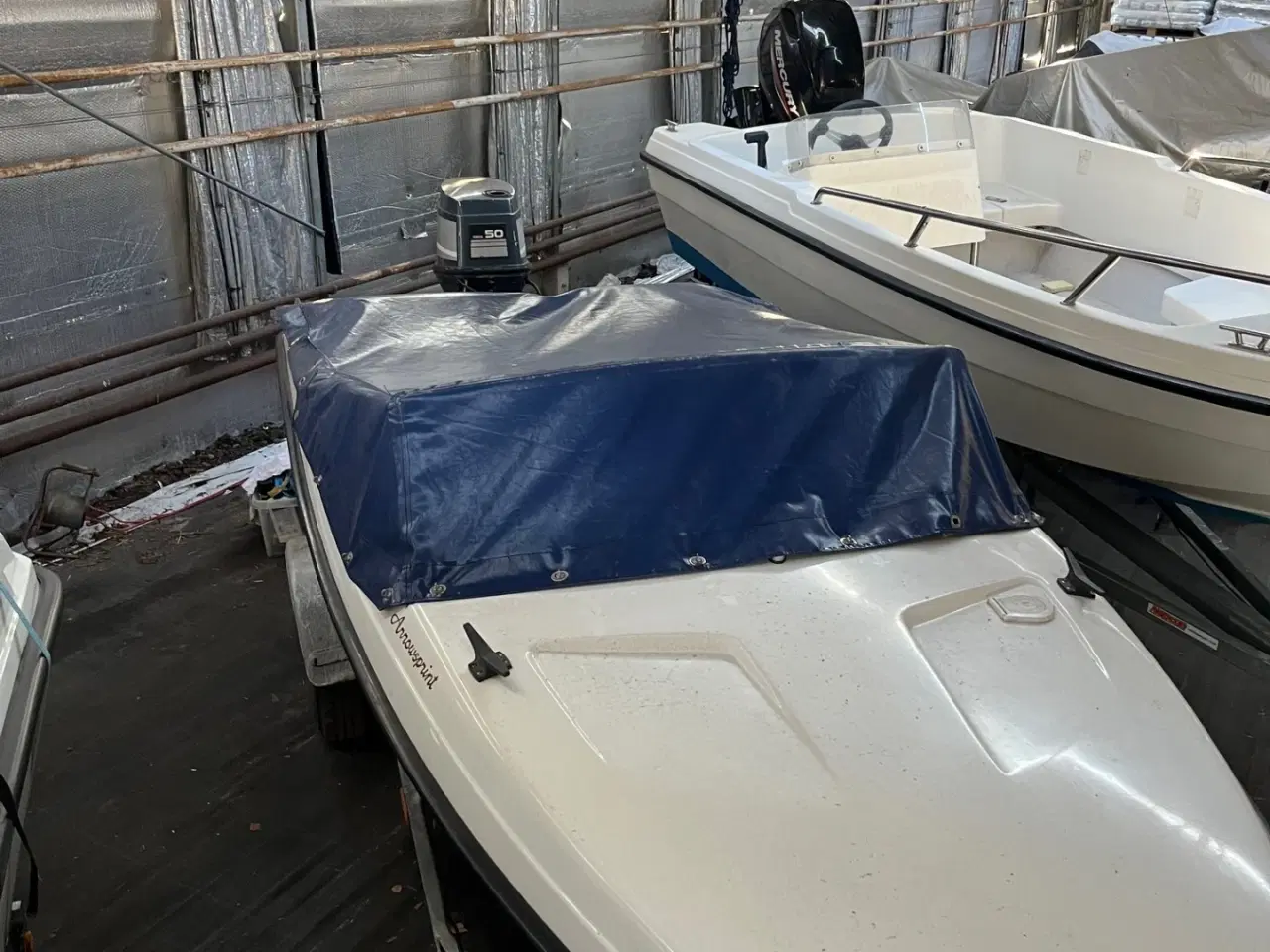 Billede 1 - Fletcher speeebåd med bådtrailer og 50 hk Yamaha 