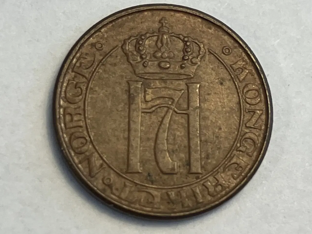 Billede 2 - 1 Øre 1948 Norge