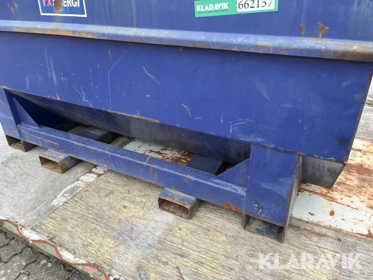 Billede 5 - Olietank med pumpe 2500L