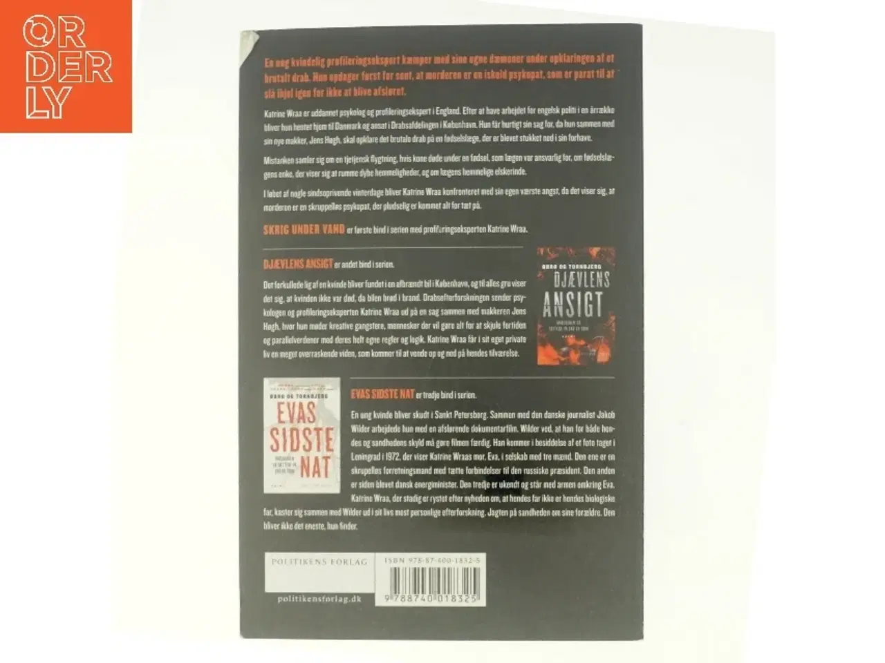 Billede 3 - Skrig under vand af Jeanette Øbro Gerlow (Bog)