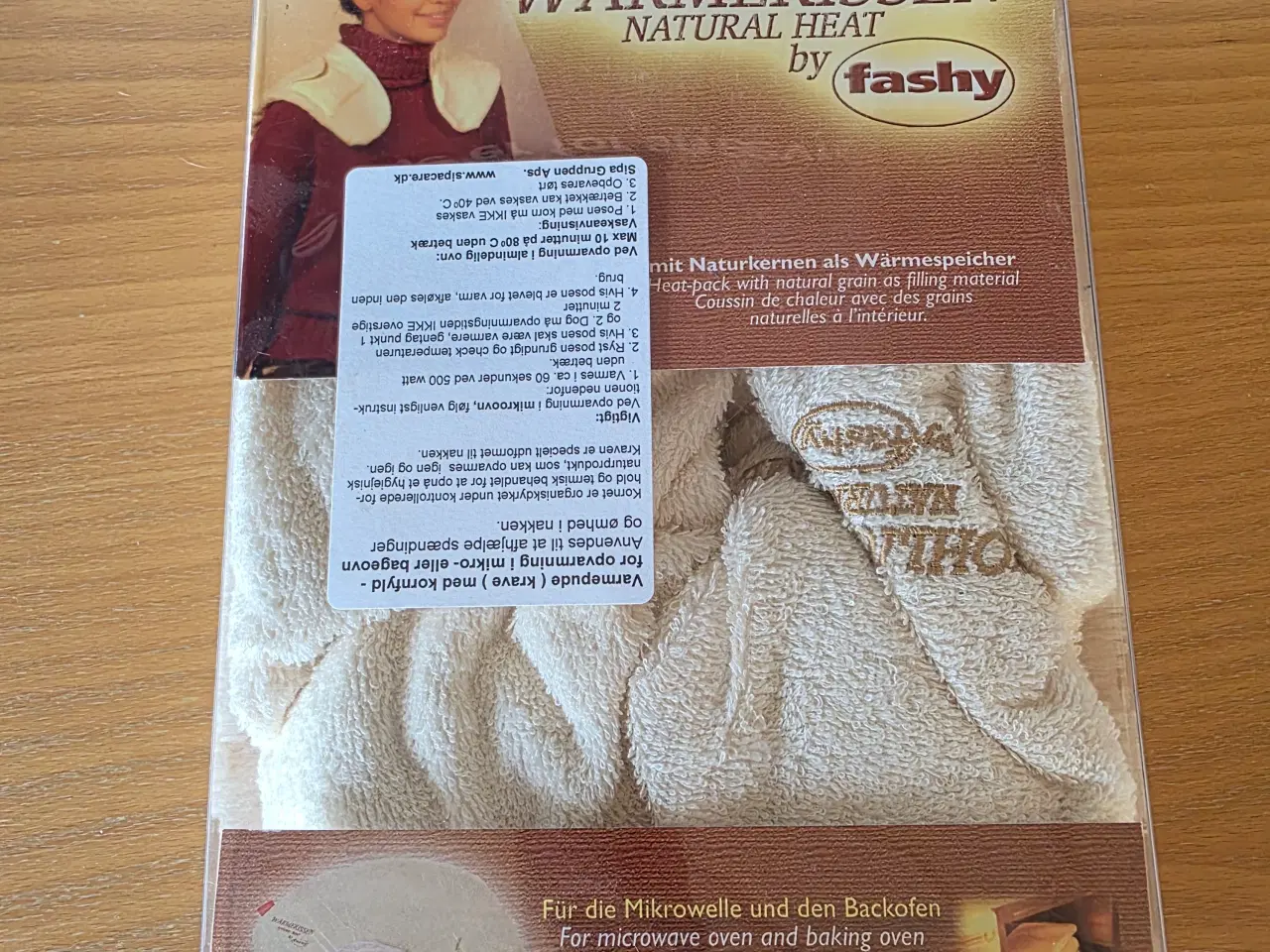 Billede 1 - Varmepude med kornfyld