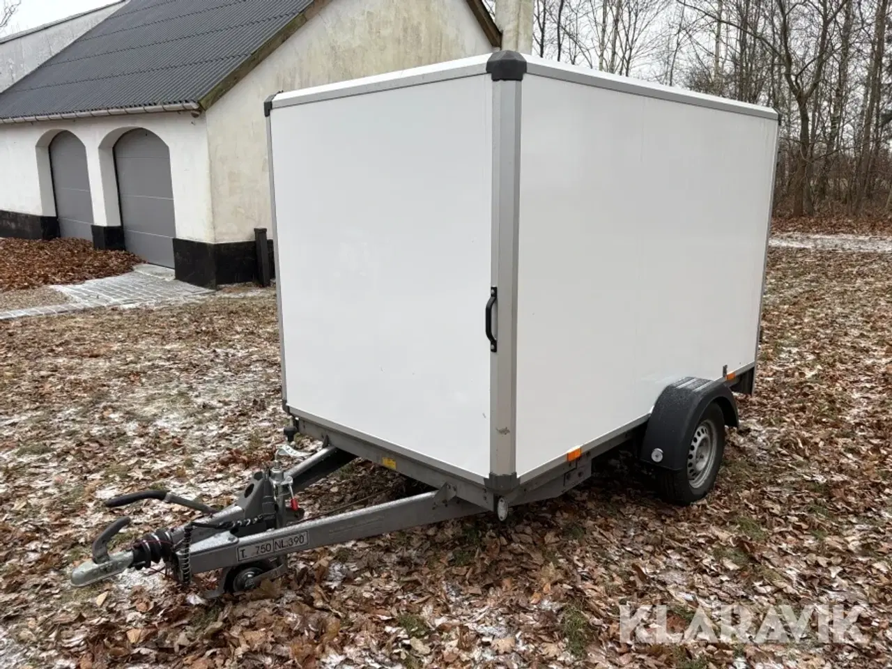 Billede 1 - Lukket trailer Variant B715C2 750 kg. med bremser
