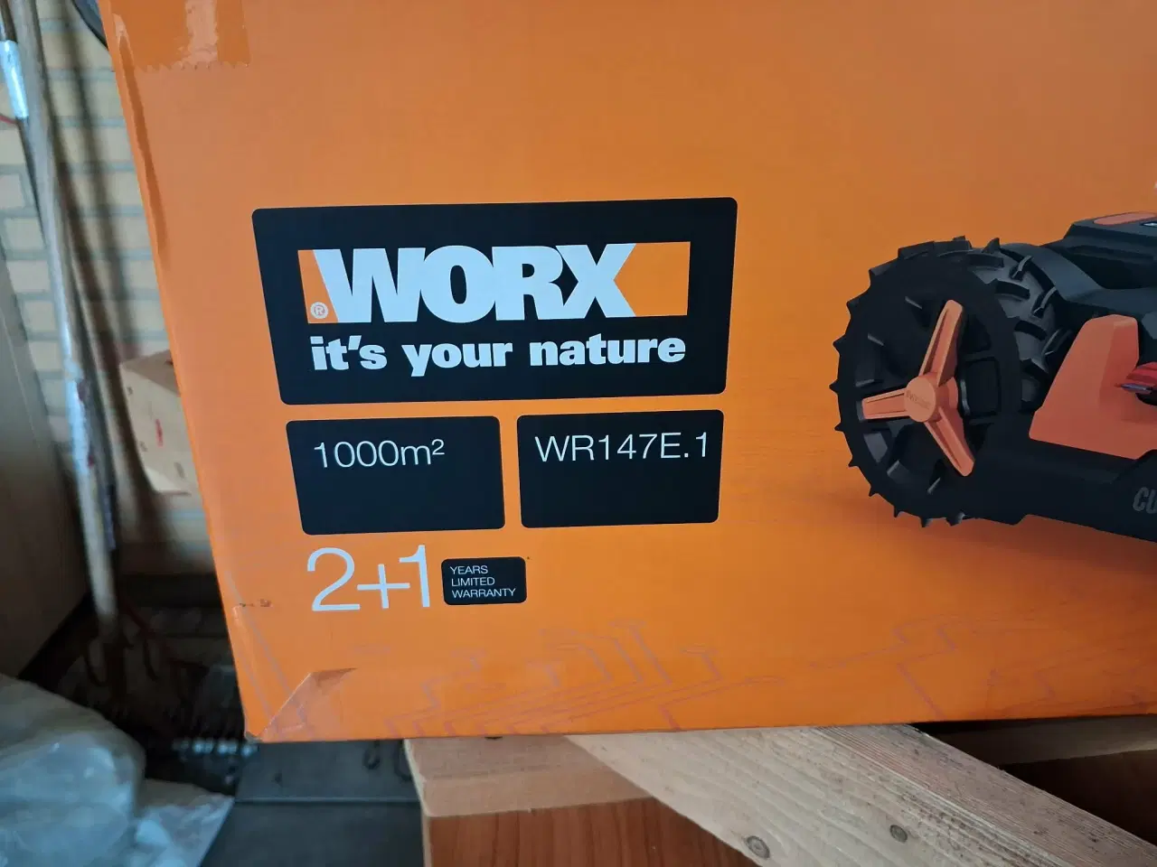 Billede 3 - HELT NY - Worx Landroid L1000 Robotplæneklipper