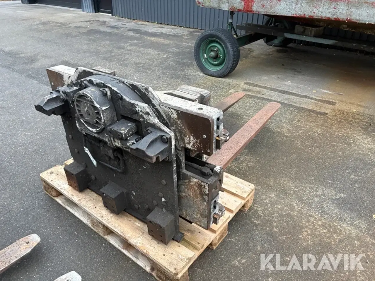 Billede 3 - Vende agregat med hydraulisk gaffelspredning Cascade