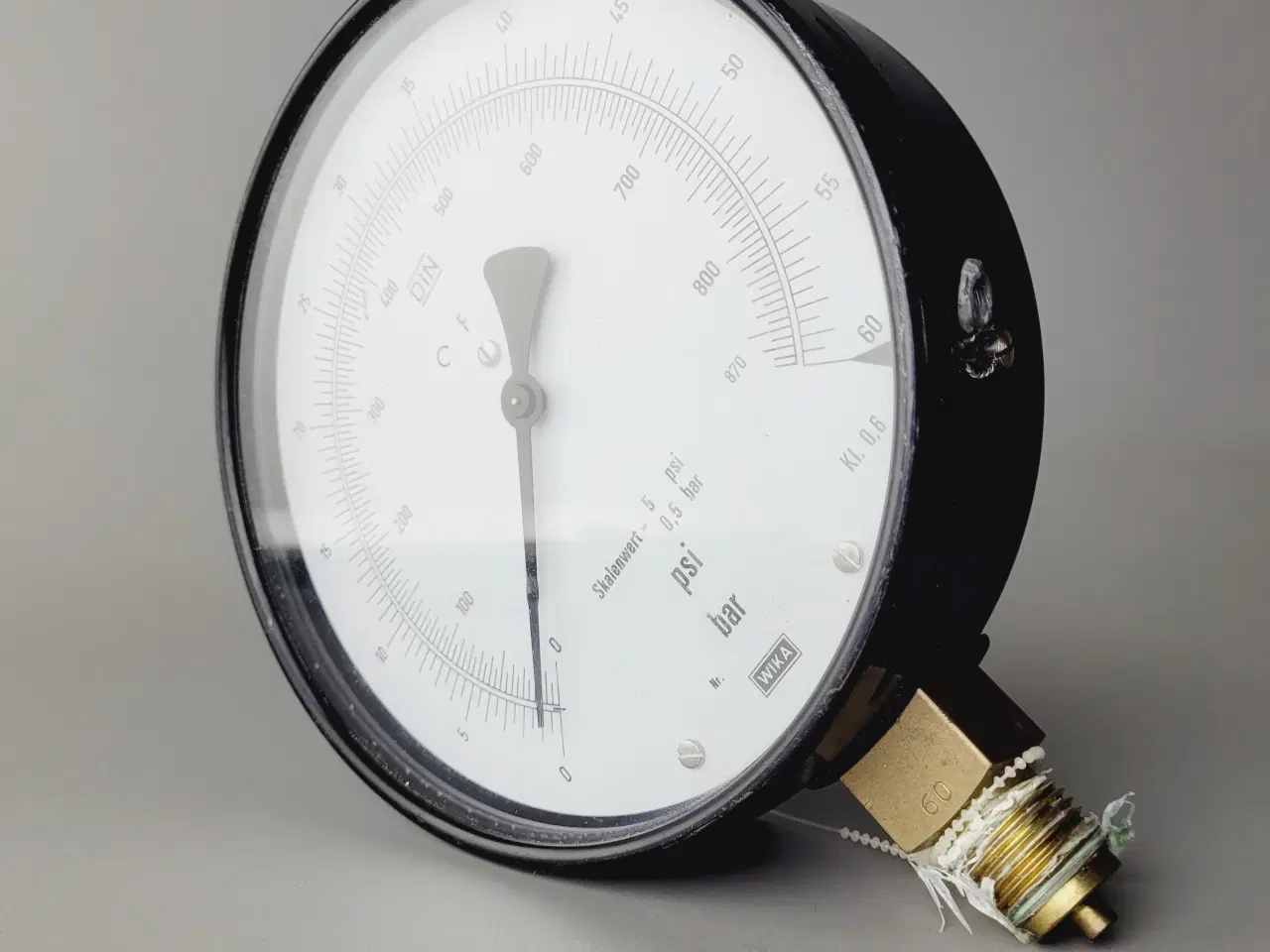 Billede 3 - ⭐️· 🛠️ WIKA Industri Trykmåler / Manometer 60 bar