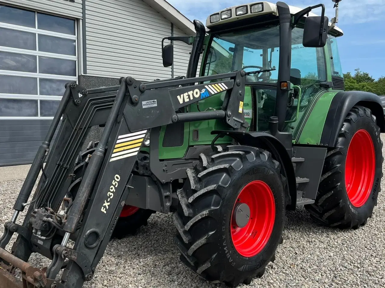 Billede 9 - Fendt 410 Vario med frontlæsser.