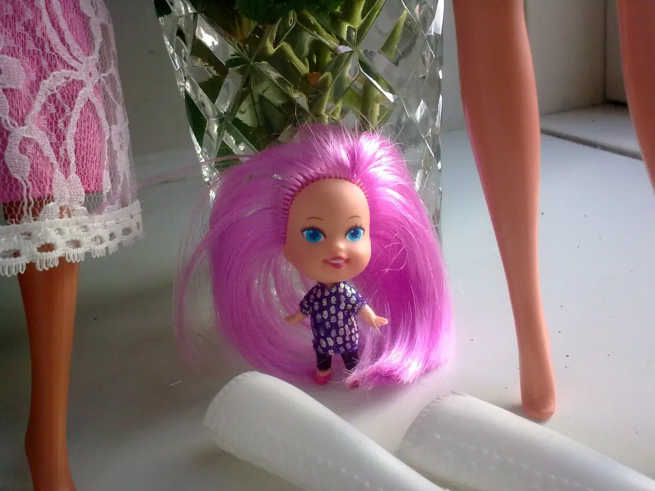 Billede 2 - Liddle Kiddles - MICRO m pink hår 1990rne