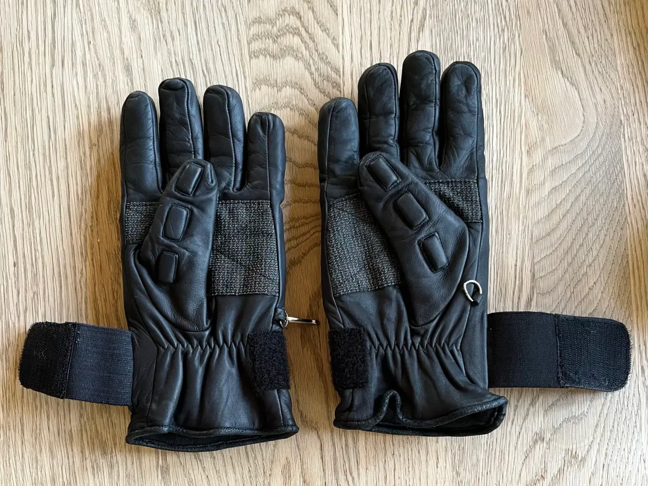 Billede 1 - MC handsker i ægte læder og kevlar