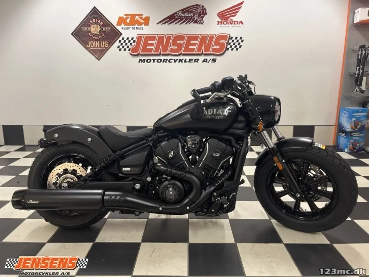 Billede 1 - Indian Scout Bobber Limited + Tech