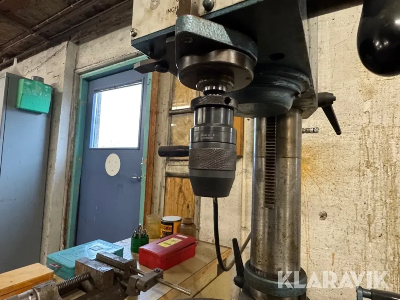 Billede 9 - Såjleborremaskine AB Arboga Maskiner A 2508 med værktøjsskab og tilbehør