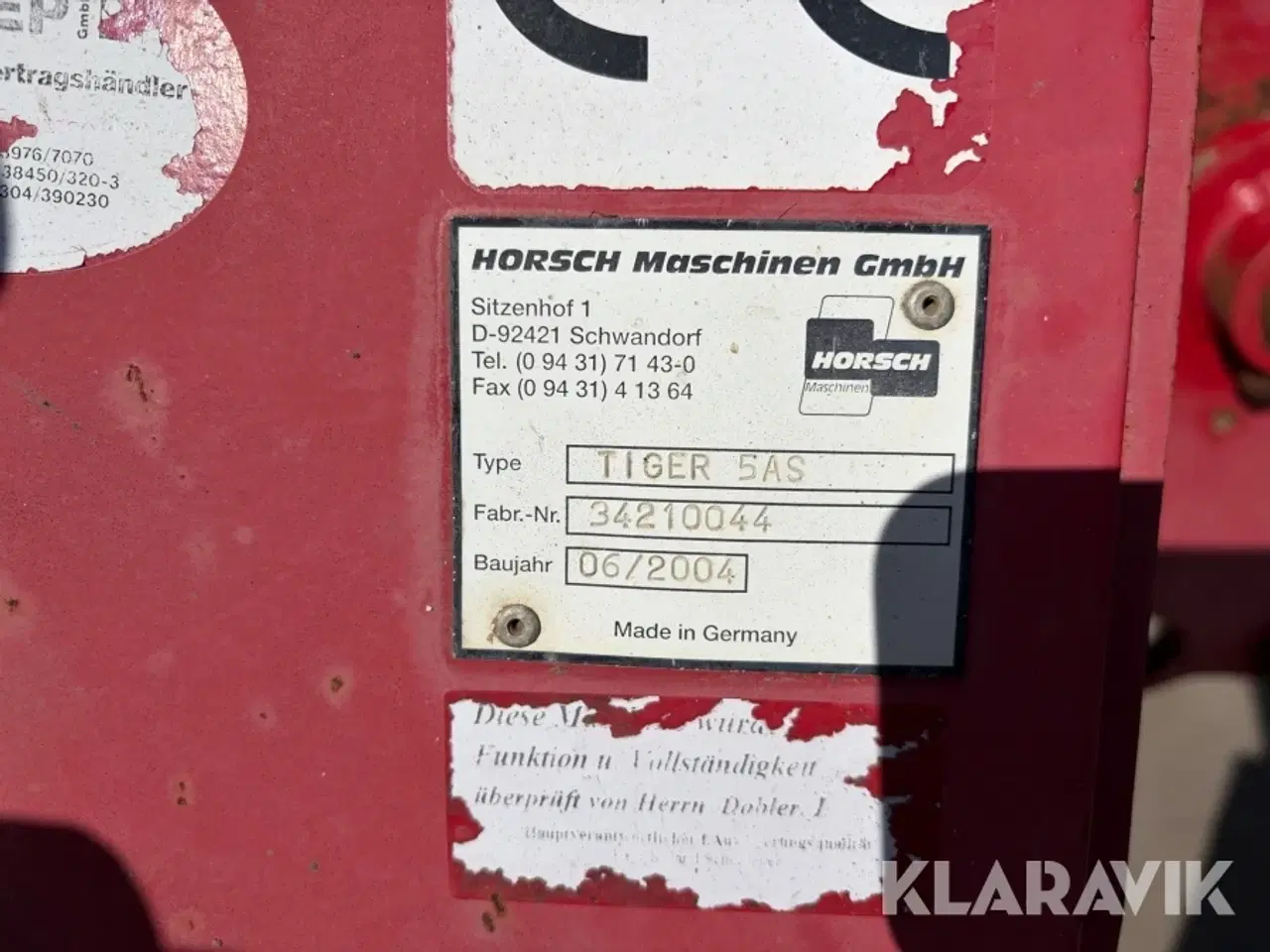 Billede 5 - Stubkultivator Horsch Tiger 5 AS