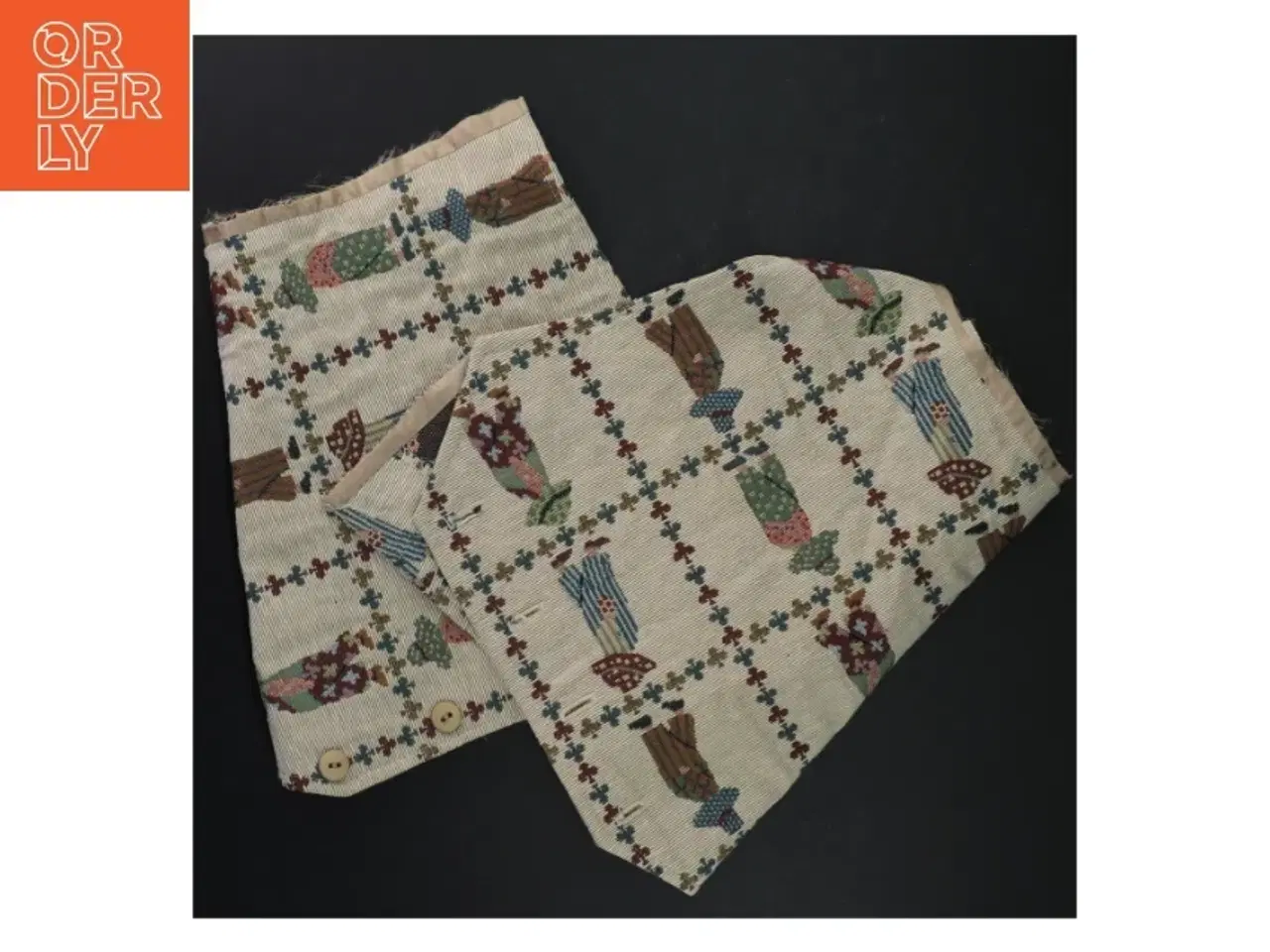 Billede 5 - Forstykker til vest (str. 47 x 25 cm)