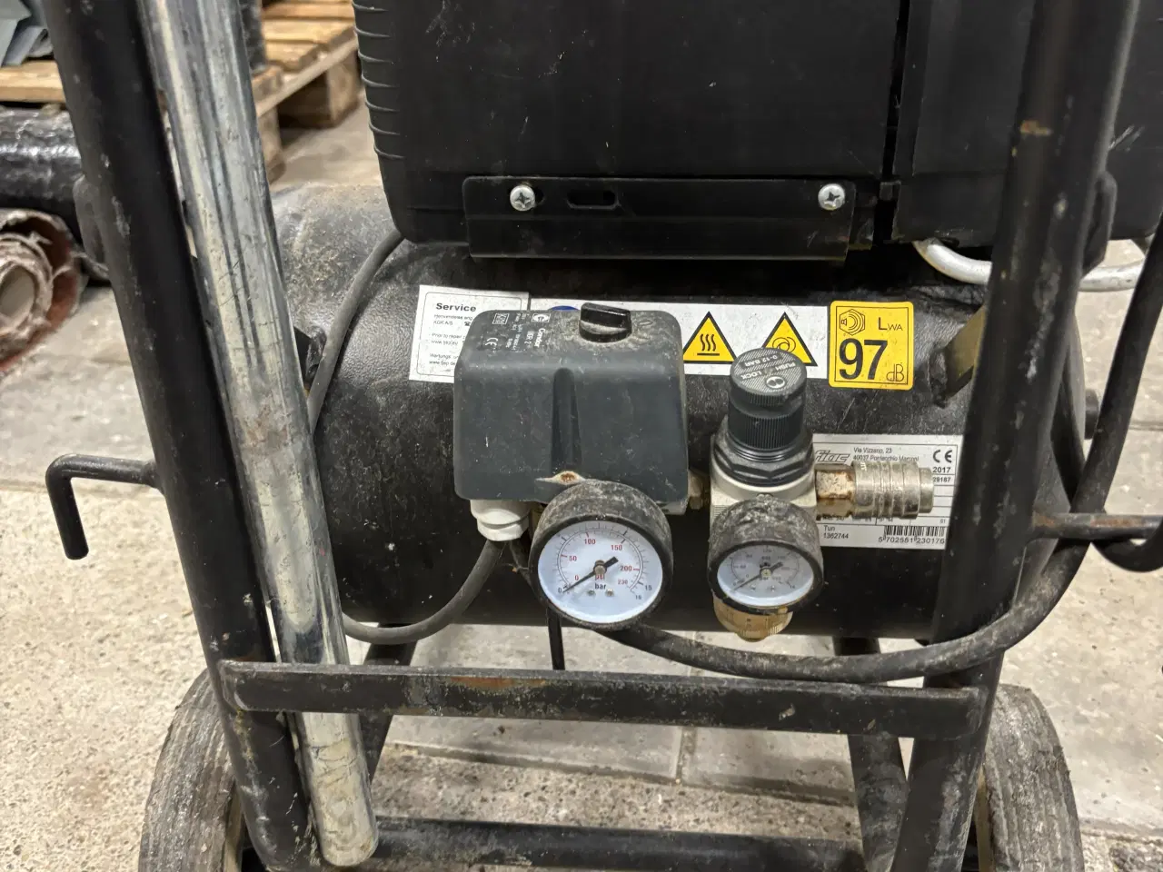 Billede 4 - Unimerco TJEP FIAC kompressor. 