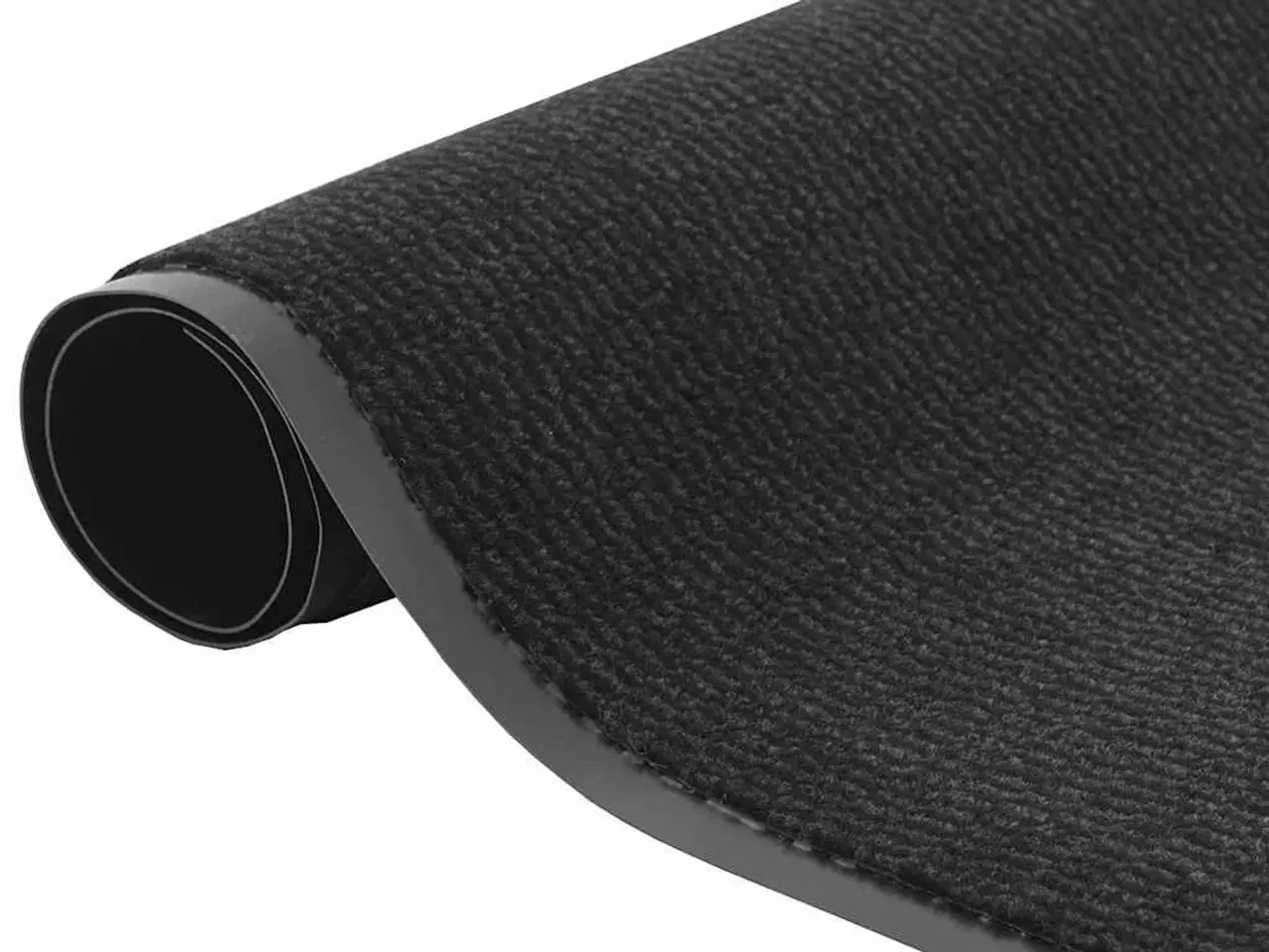 Billede 4 - Dørmåtte Sort 90x120 cm