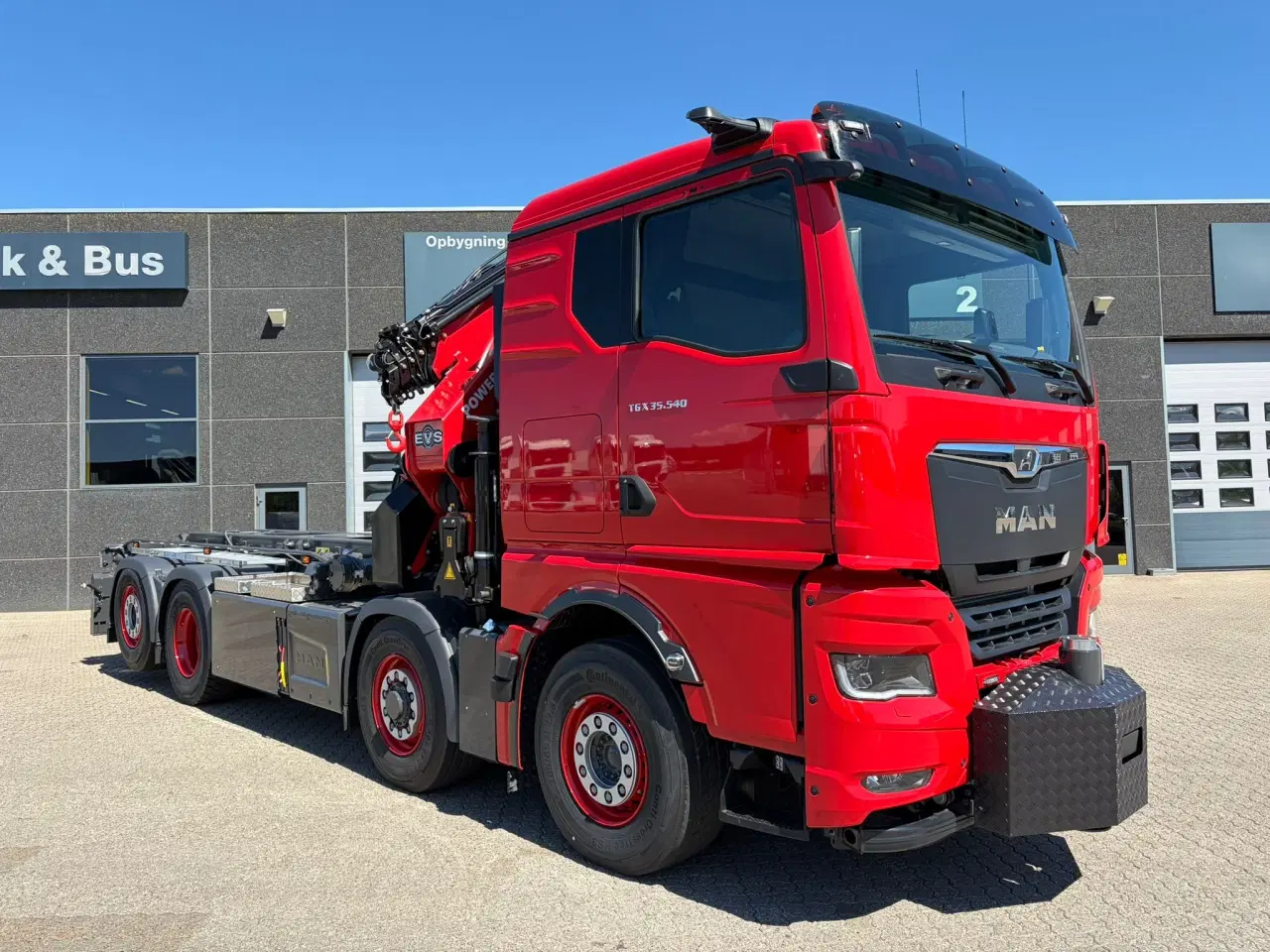 Billede 2 - MAN TGX 35.540 8X2H-6 BL CH, Hejs-kran