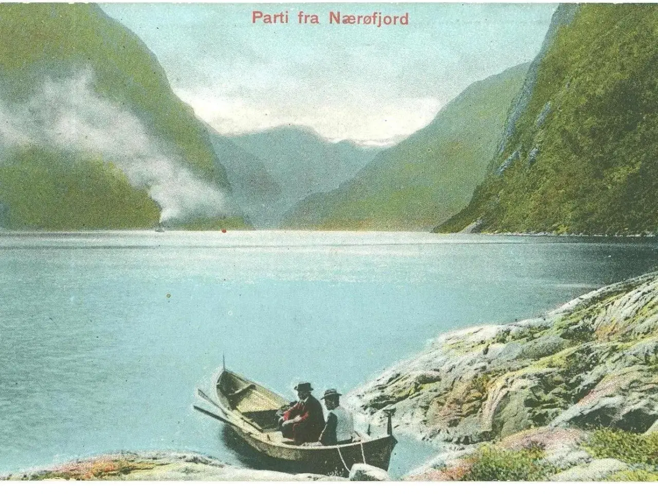 Billede 1 - Nærøyfjorden, Norge 1914