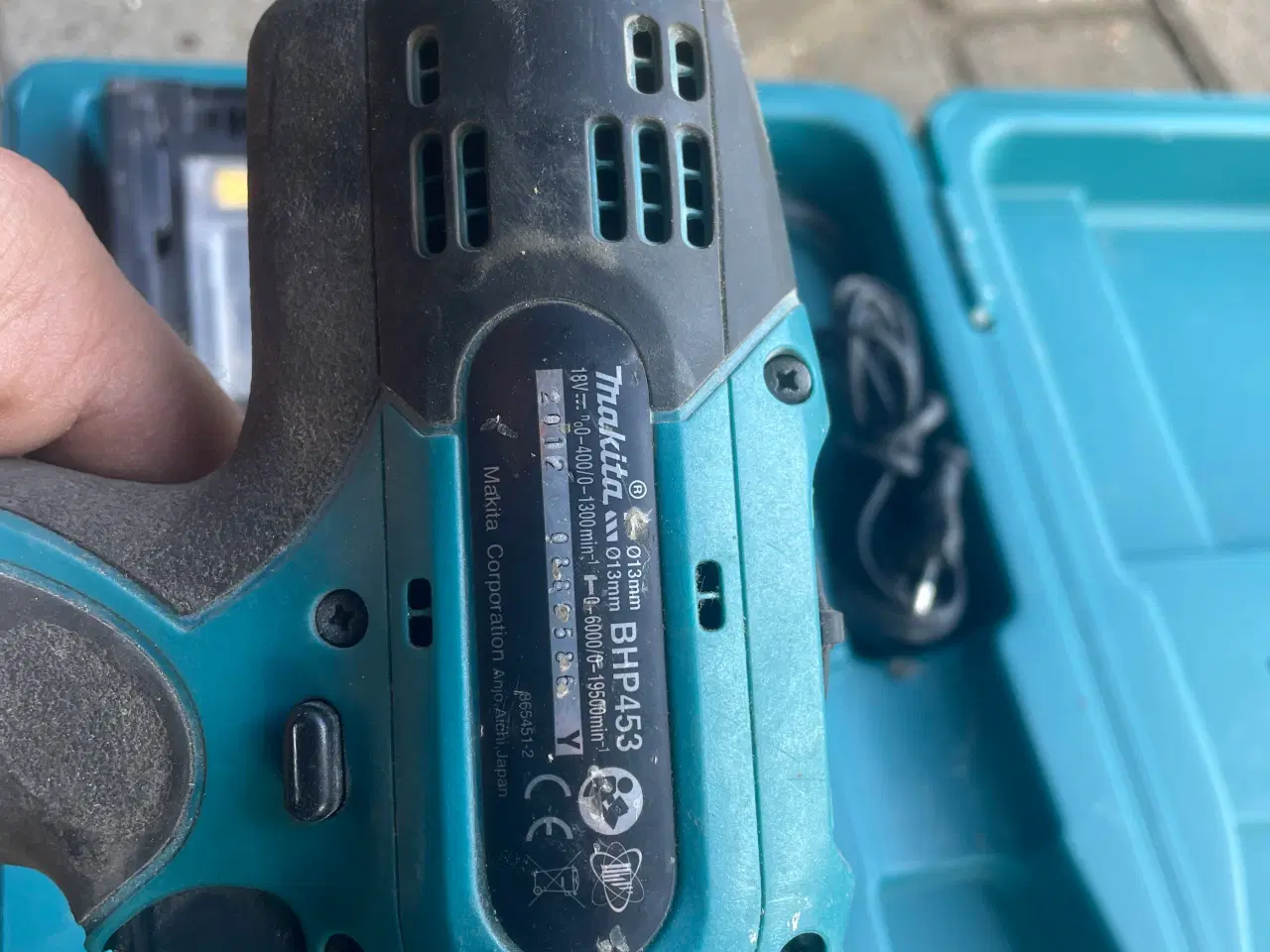 Billede 2 - Makita boremaskine 18v med 2 batteri oplader 