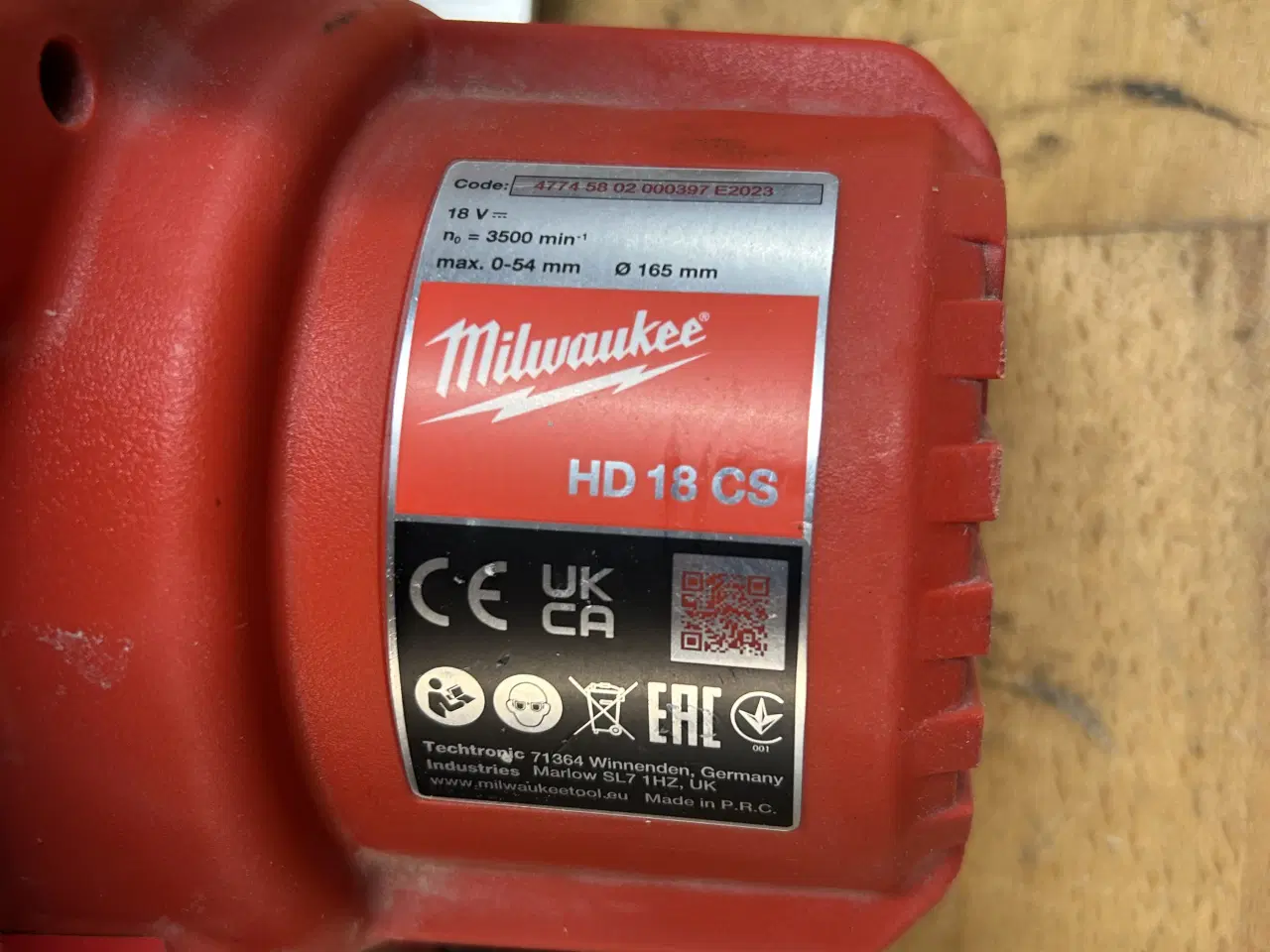 Billede 5 - Akku rundsav 