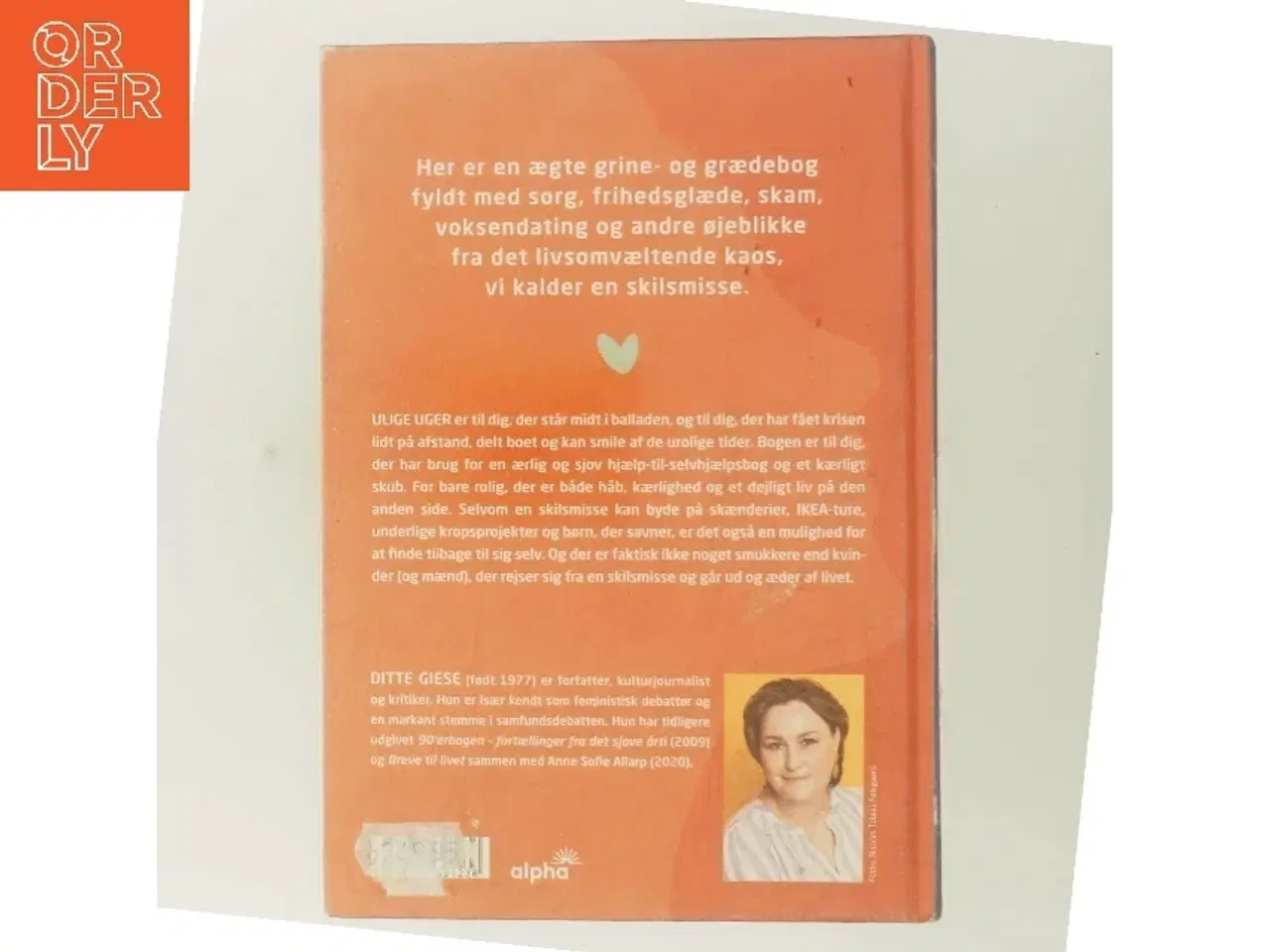 Billede 3 - Ulige Uger af Ditte Giese (Bog)