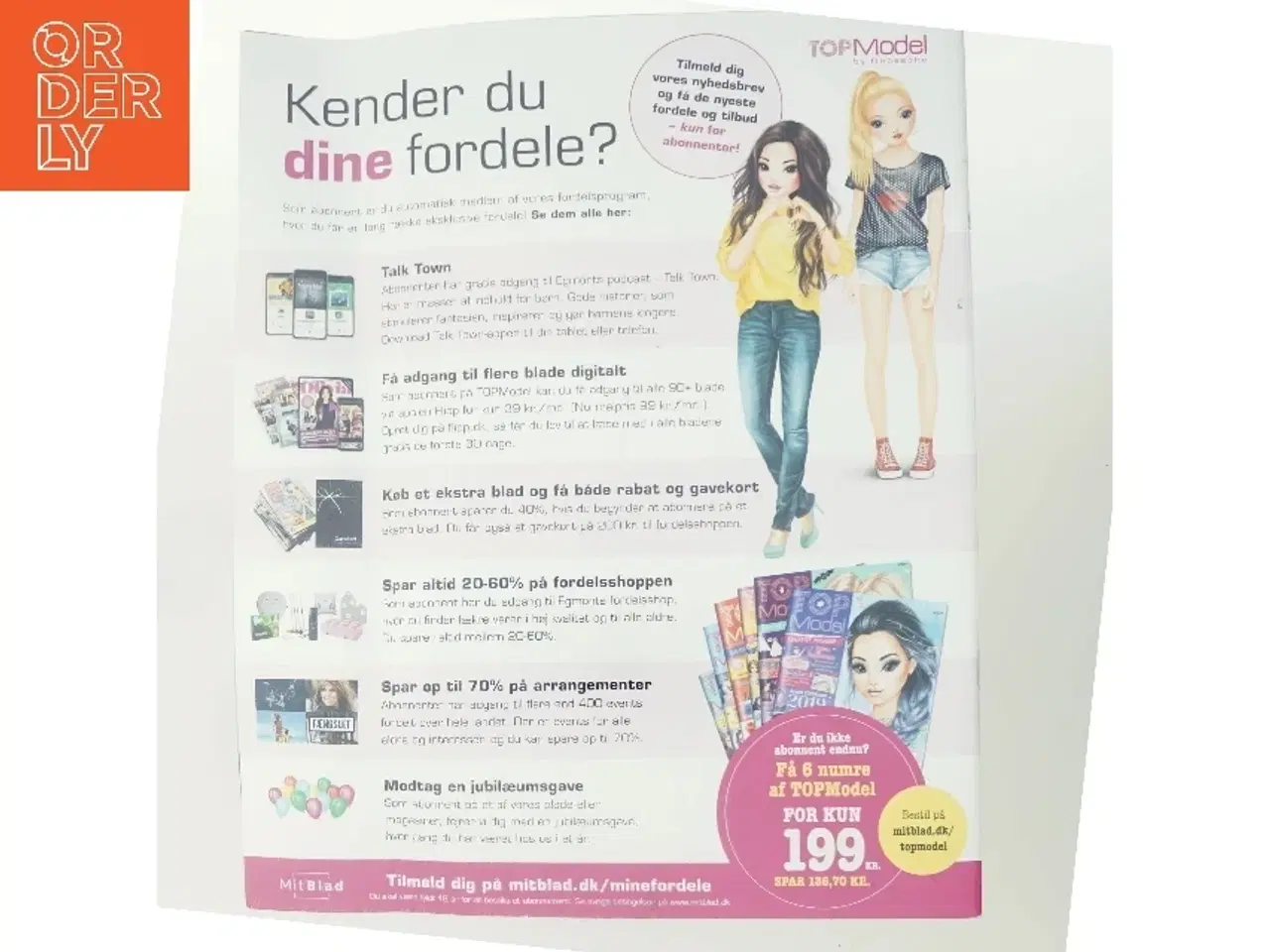 Billede 3 - TOPModel blad fra TOPModel