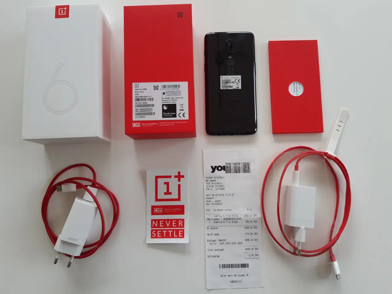 Billede 2 - Oneplus 6 Mobiltelefon 64 GB