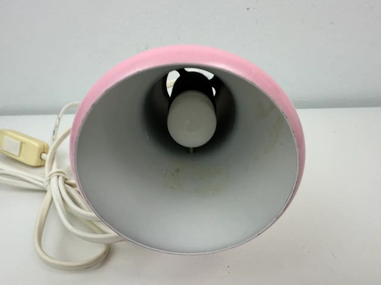 Billede 5 - Retro væglampe, lyserød