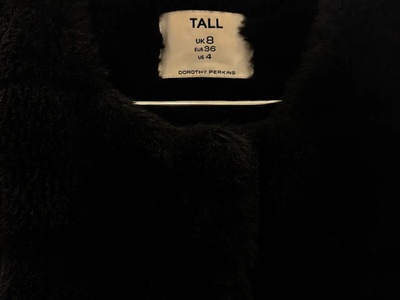 Billede 3 - Dorothy Perkins Tall Faux Fur Jakke - Str. 36 (Næs