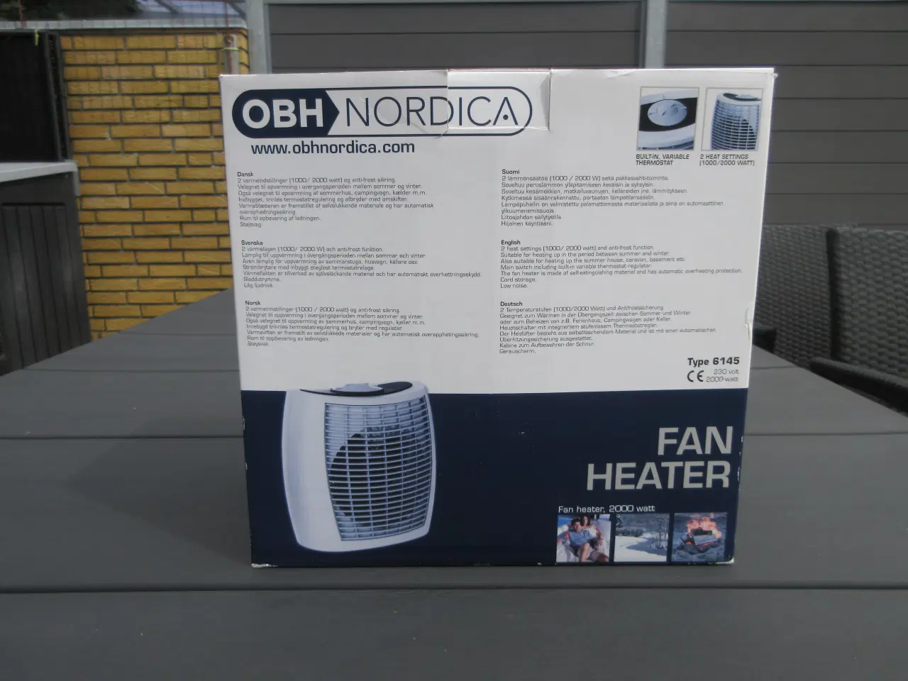 Billede 3 - OBH Nordica varmeblæser
