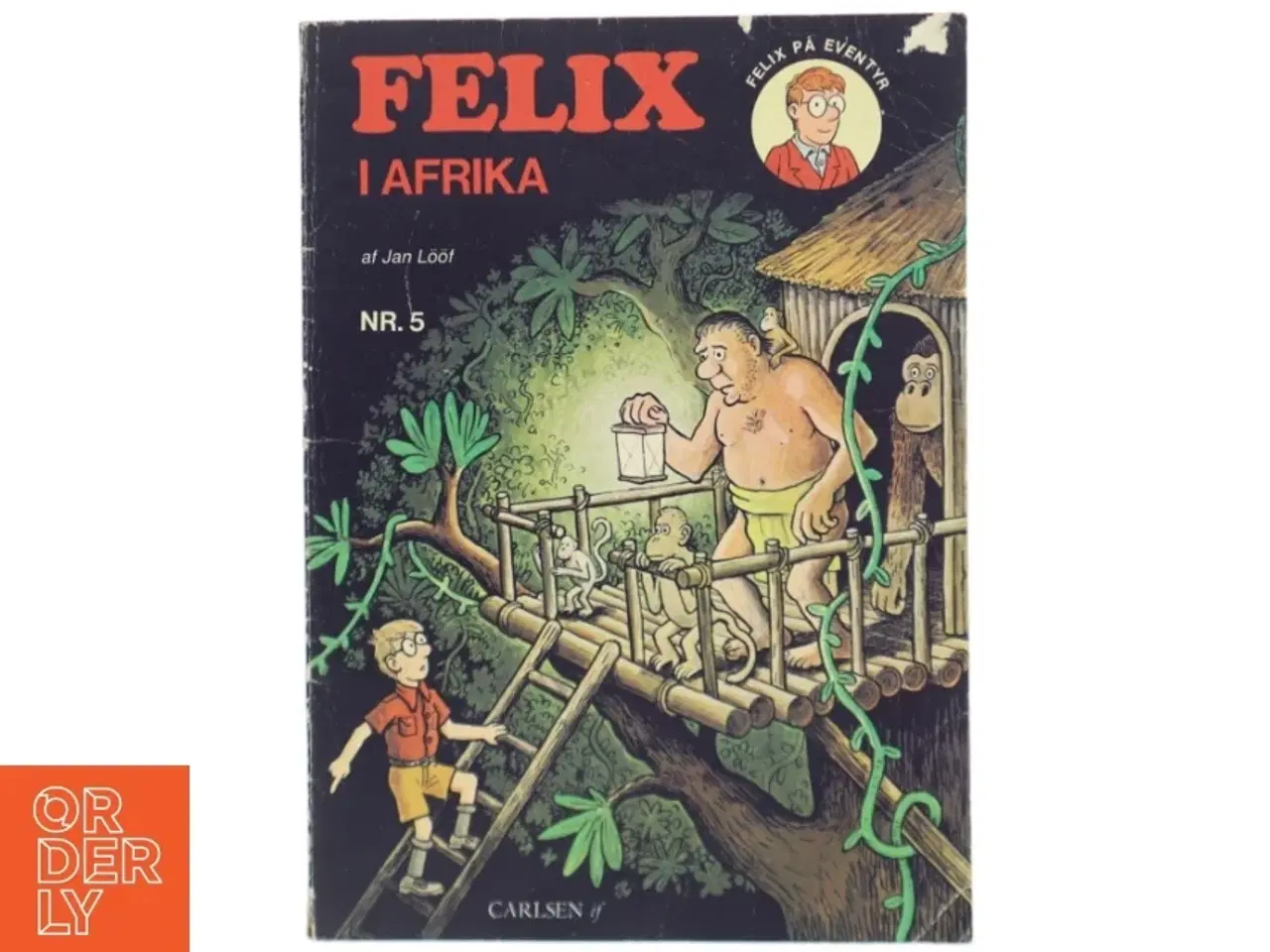 Billede 1 - Felix i Afrika - Tegneserie fra Carlsen Comics