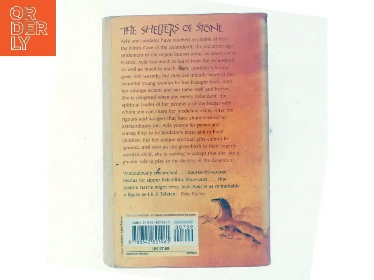 Billede 2 - The shelters of stone af Jean M. Auel (Bog)