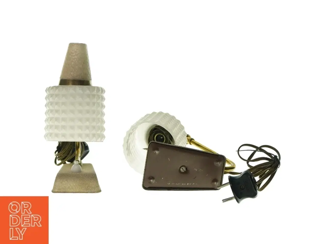Billede 4 - Bordlamper- 2 styks (str. H 20 cm)