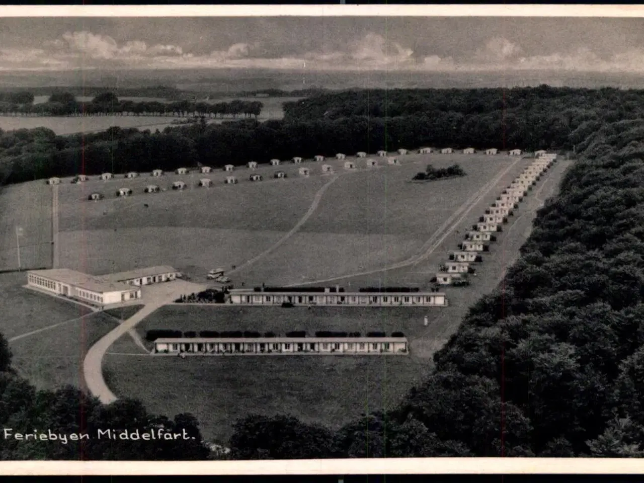 Billede 1 - Feriebyen - Middelfart - Luftfoto Sylvest Jensen 96955 - Ubrugt