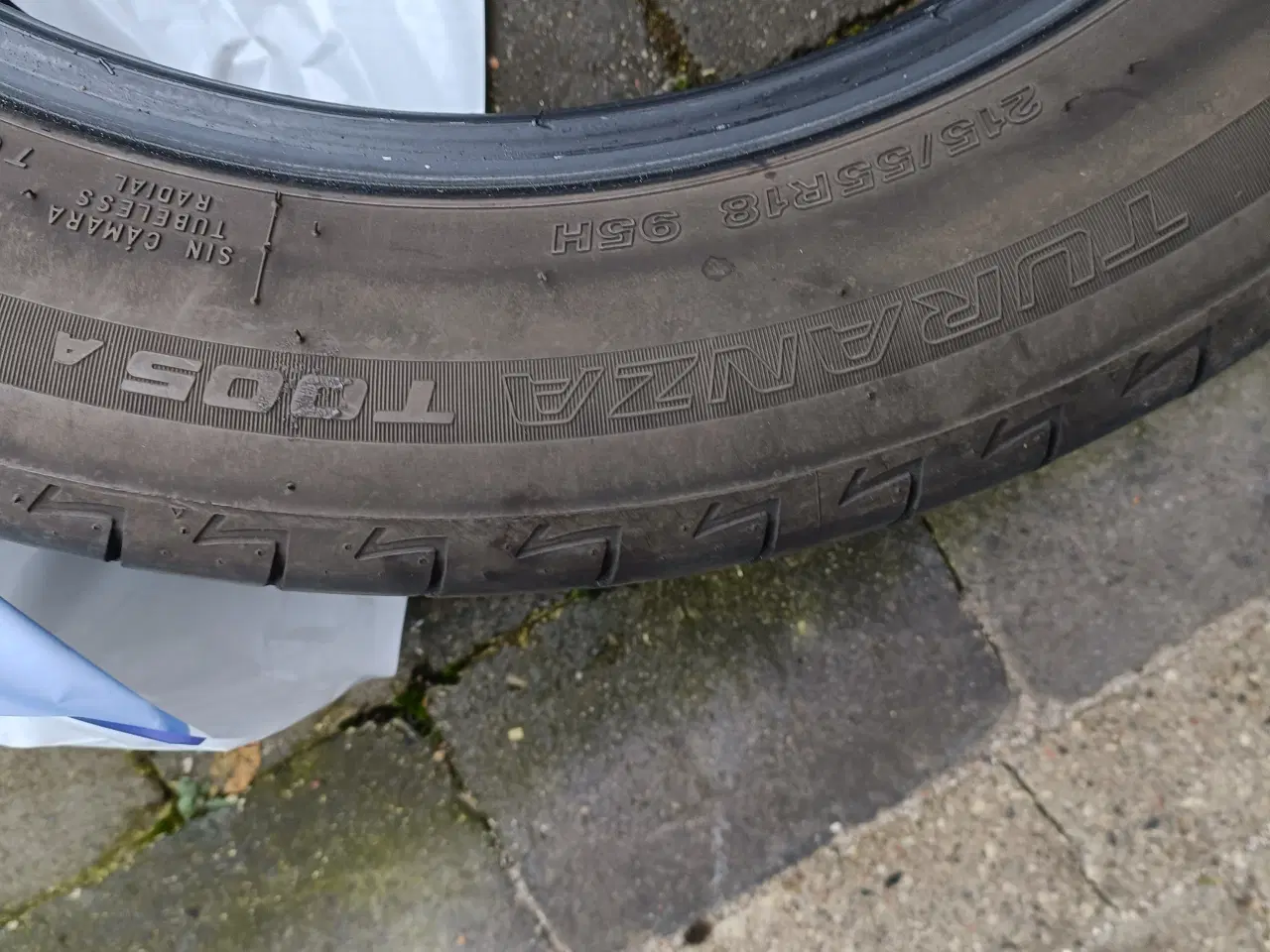 Billede 2 -  4 stk Bridgestone sommer dæk 215/55/18