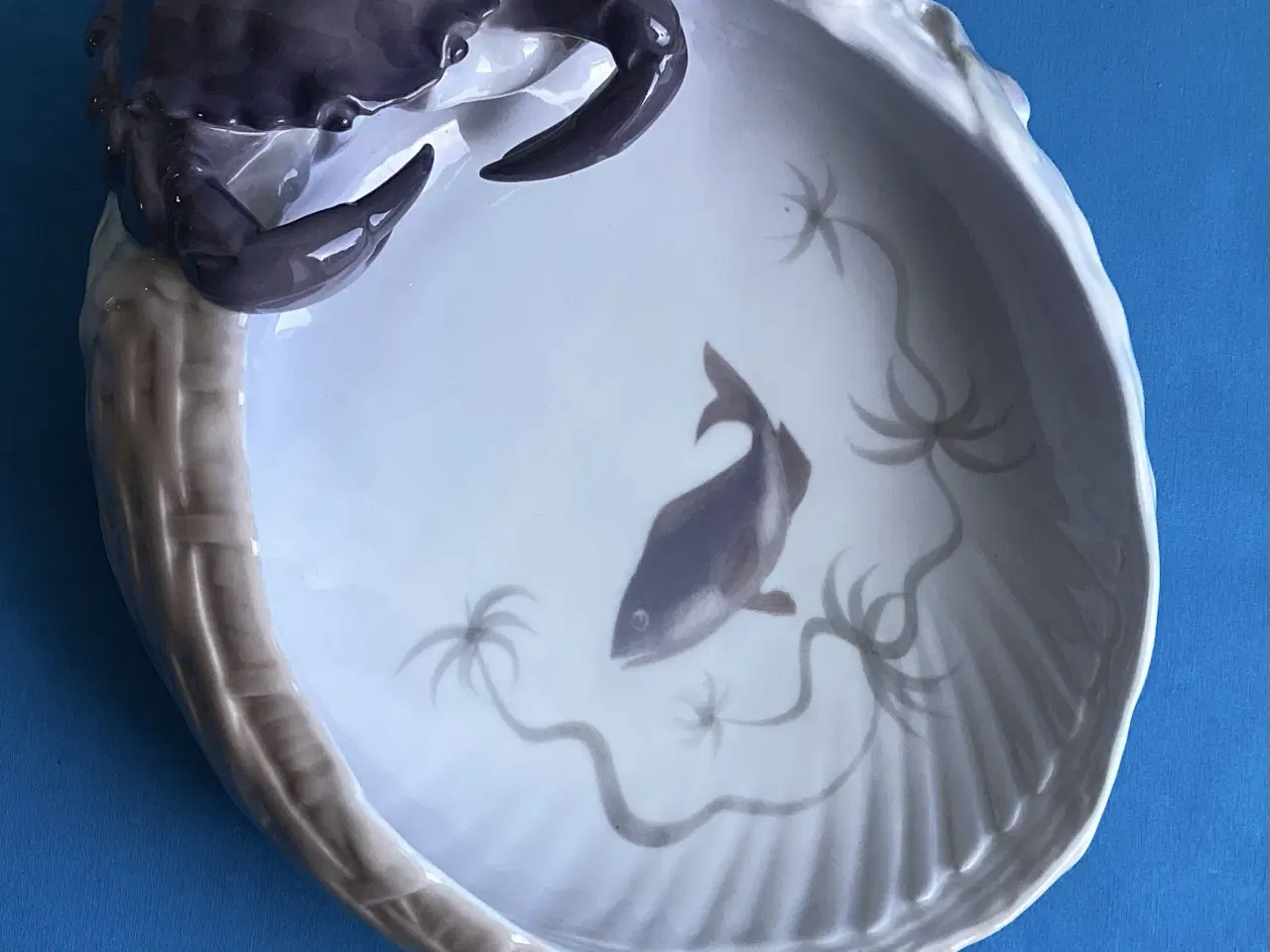 Billede 5 - Royal Copenhagen no 2465 Skål med krabbe