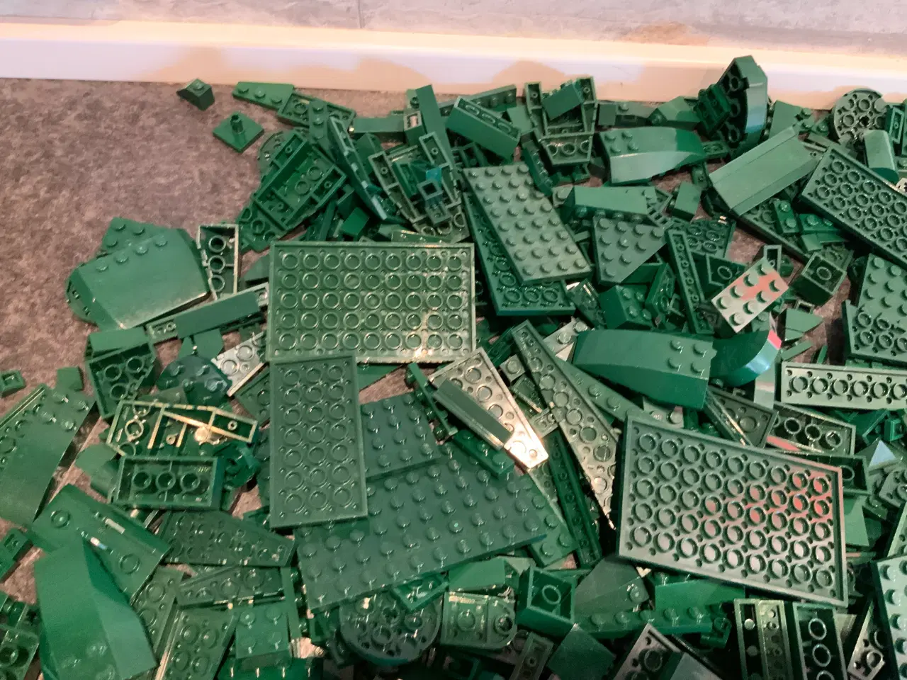 Billede 2 - Dark green legoklodser