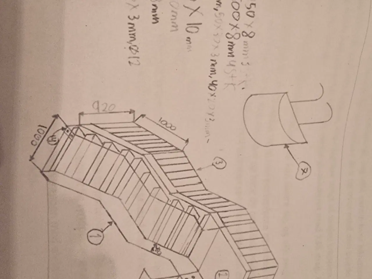 Billede 4 - Stål trappe