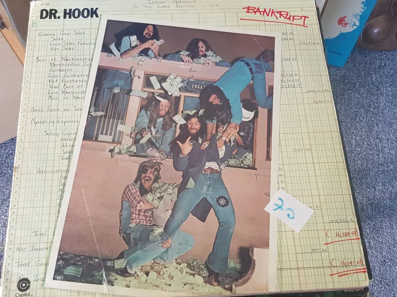 Billede 3 - LP, DR. Hook, Makin love and music - Bankrupt