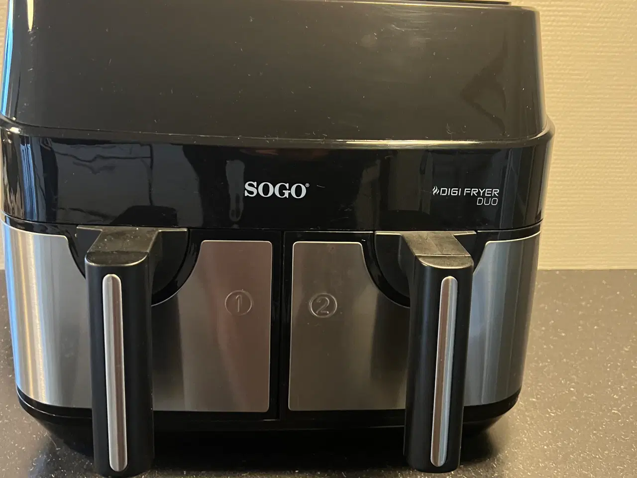 Billede 1 -  Airfryer SOGO Dual. FRISK PÅ BUD 