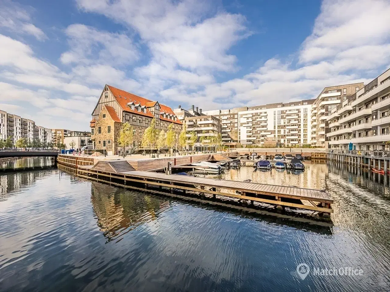 Billede 7 - Citykontor i Københavns nye kanalby med egen bådplads og p-kælder