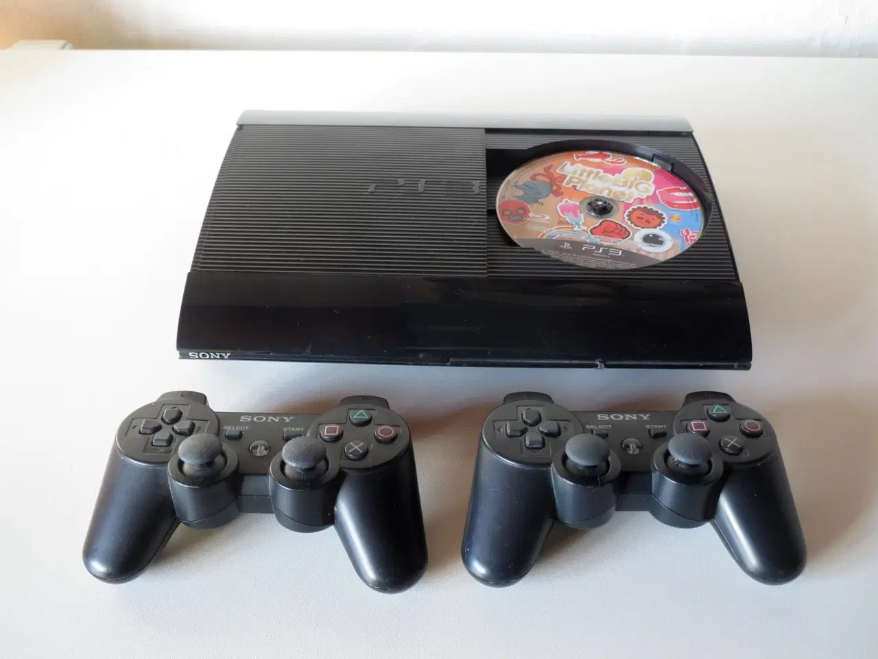 Billede 2 - Sony PlayStation 3, kabler og 2 controllere