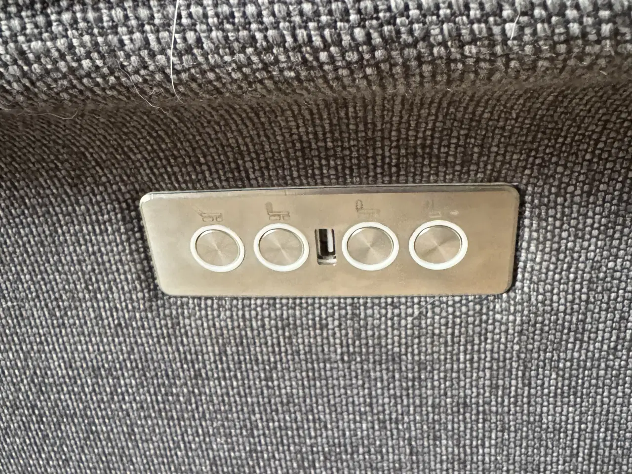 Billede 4 - Brun Elektrisk hvilestol med USB-stik 