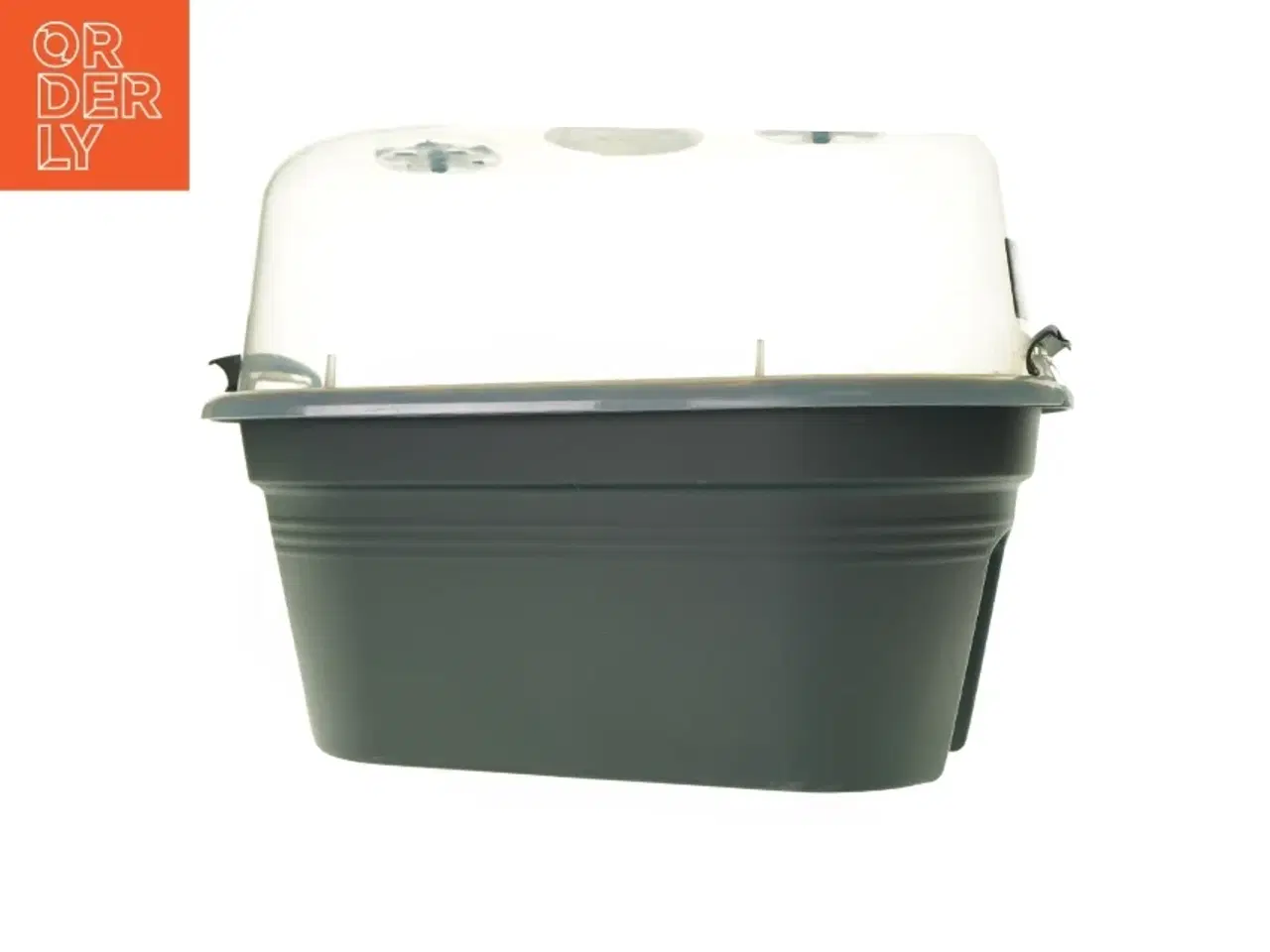 Billede 1 - Blomsterkasse til altan med drivhuseffekt  (str. LBH: 55x30x38)