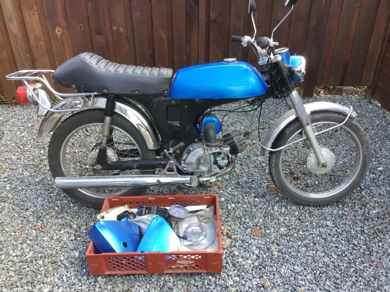 Billede 1 - Suzuki k50 4 gear år 1976  dansk 